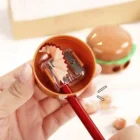 Adorable Burger Shape Double Hole Pencil Sharpener