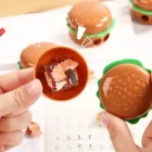 Adorable Burger Shape Double Hole Pencil Sharpener