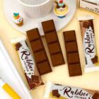 Fun & realistic Rubber Chocolate Bar Shape Eraser