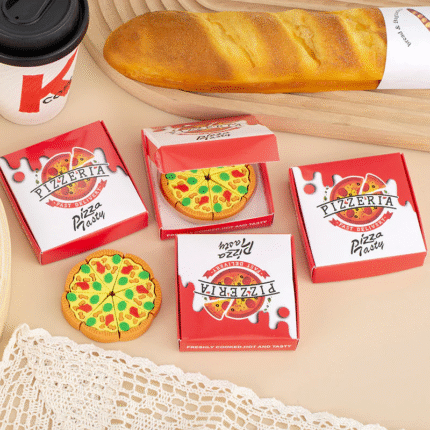 Creative Pizza Eraser (Set of 7 slice)