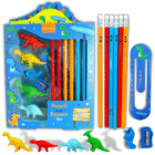 Dinosaur-Themed Stationery Set for Kids