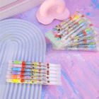 Kawaii Double-headed Highlighter Set of 6 Pcs