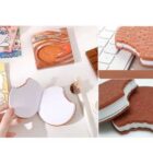 Round Biscuit Mini Scented Diary/ Notepad