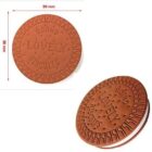 biscuit shaped notebook
