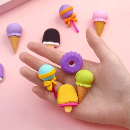 Dessert Eraser Set of 4 themed