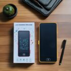 Multi-Functional LCD Drawing Tablet Pencil/Compass Box
