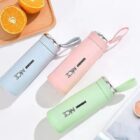 Nice glass insulated water bottle 500 ml