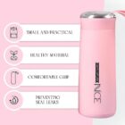Nice glass insulated water bottle 500 ml