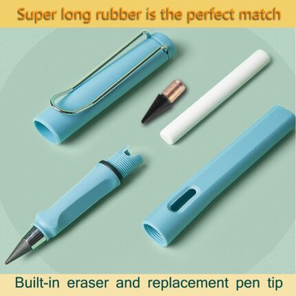 4ver Writing Infinite Pencil with Inside Eraser/ No Sharpen Pencil