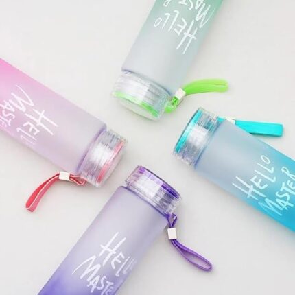 Hello Master Borosilicate Glass Water Bottle