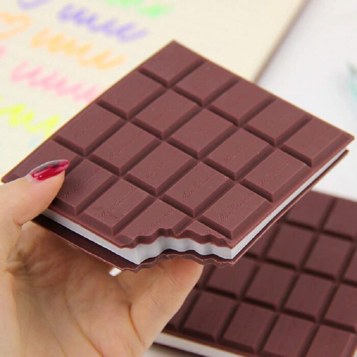 Small Chocolate Scented Bite-Shape Pocket Diary – Rectangular Memo Notebook for Kids (80 Pages)