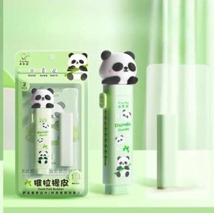 Push Sliding Eraser (pack of 1) panda