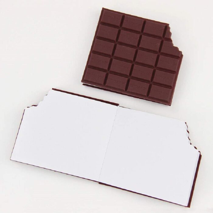 Small Chocolate Scented Bite-Shape Pocket Diary – Rectangular Memo Notebook for Kids (80 Pages)