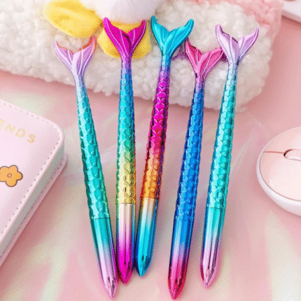 Enchanting Mermaid Style Gel Pen ( Pack of 1 )