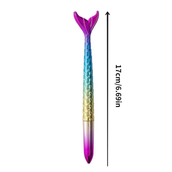 Enchanting Mermaid Style Gel Pen ( Pack of 1 )