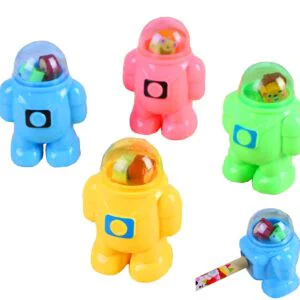 Space Explorer Pencil Sharpener: Portable Astronaut-Inspired Design ( Pack of 4)