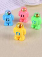 Space Explorer Pencil Sharpener: Portable Astronaut-Inspired Design ( Pack of 4)