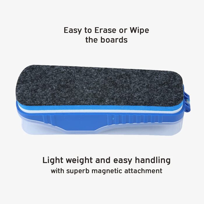 DOMS Fine Magnetic Whiteboard Duster Marker Set