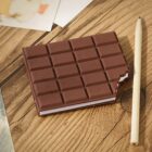 Small Chocolate Scented Bite-Shape Pocket Diary – Rectangular Memo Notebook for Kids (80 Pages)