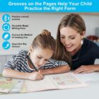 Magic Writing Notebook, SANKBOOK ,Number Tracing Book for Preschoolers with Pen