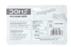 DOMS Fine Magnetic Whiteboard Duster Marker Set