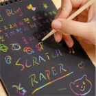 Scratch Book Magic Doodle Scratch Art Activity birthday return gift