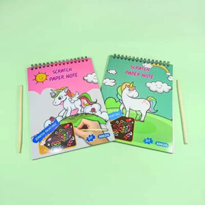 Scratch Book Magic Doodle Scratch Art Activity birthday return gift