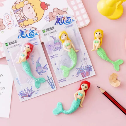 Adorable Mermaid Eraser