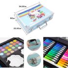 Unicorn Drawing Kit 145pc (Blue )