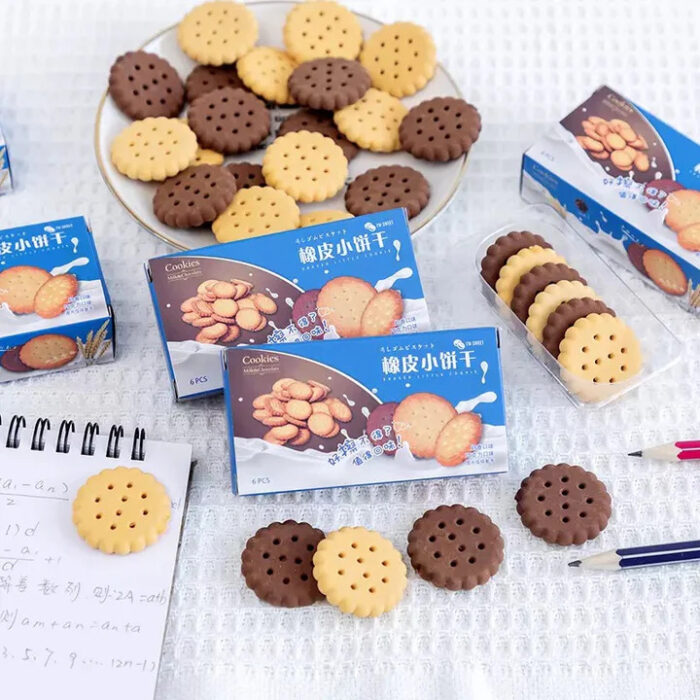 Little Cookie Erasers - Set of 6