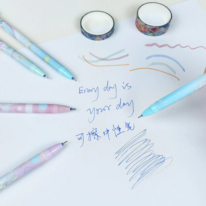 Unicorn Erasable Gel Pen Pack of 12pcs
