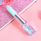 Cute Lipstick Shape Liquid Writing Star Glitter Gel Pens