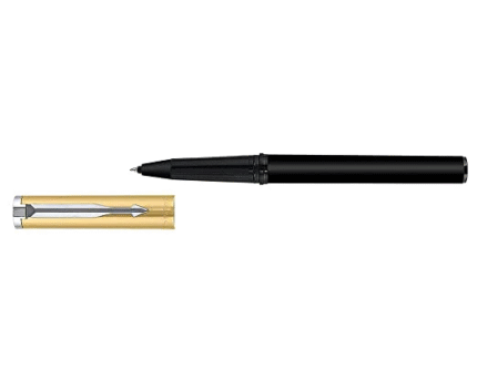 Parker Beta Premium Roller Ball Pen Chrome Trim Silver Finish Cap