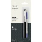 Parker Beta Premium Roller Ball Pen Chrome Trim Silver Finish Cap