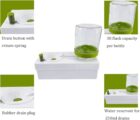 Paint Brush Cleaner Rinser with Drain & Water Recycling | Paintbrush Scrubber for Watercolor, Oil & Water-Based Brushes | Painting Water Dispenser & Washer