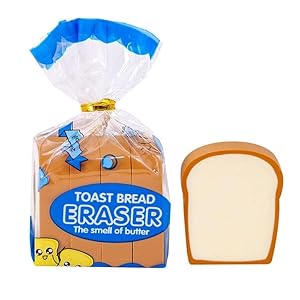Cookie & Toast Kawaii Erasers combo pack