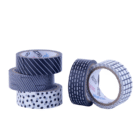 Brustro Timeless Patterns Washi Tape Set of 5 – 15mm x 5mtr