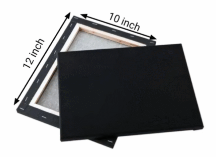 Pablo Art 10×12 Black Stretched Canvas Board