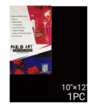 Pablo Art 10×12 Black Stretched Canvas Board