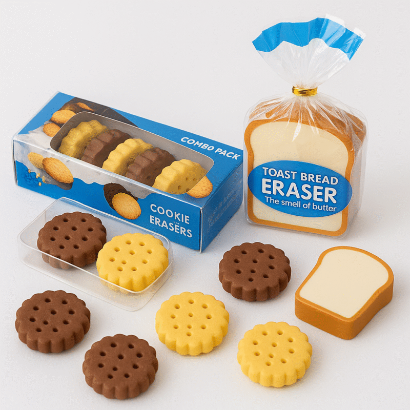 Buy Cute Eraser Combo Pack Online – The Perfect Pick for Every Stationery Lover!