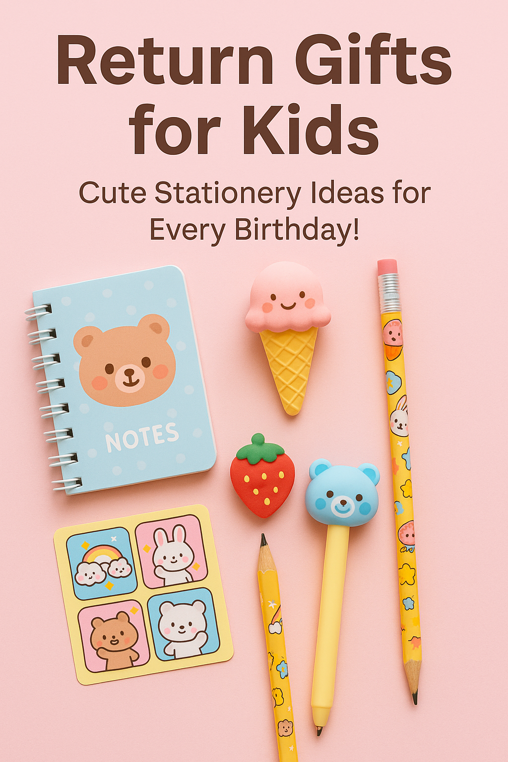 The Perfect Return Gifts for Kids: Cute Stationery Ideas for Every Birthday!
