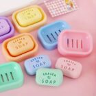 Cute Soap Shaped Erasers With Plastic Case