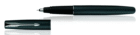 Parker Frontier Matte Black Chrome Trim Roller Ball Pen
