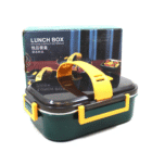 Stainless Steel Insulated Leak-Proof Lunch Box | 2 Compartment | Airtight & Spill-Proof | Assorted Colors