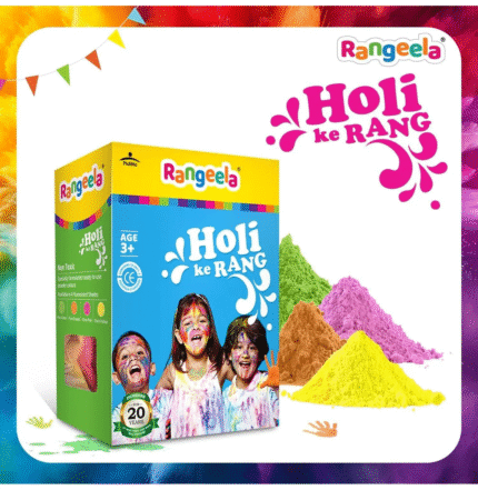 Pidilite Rangeela Holi Ke Rang 4 Shades Herbal Gulal