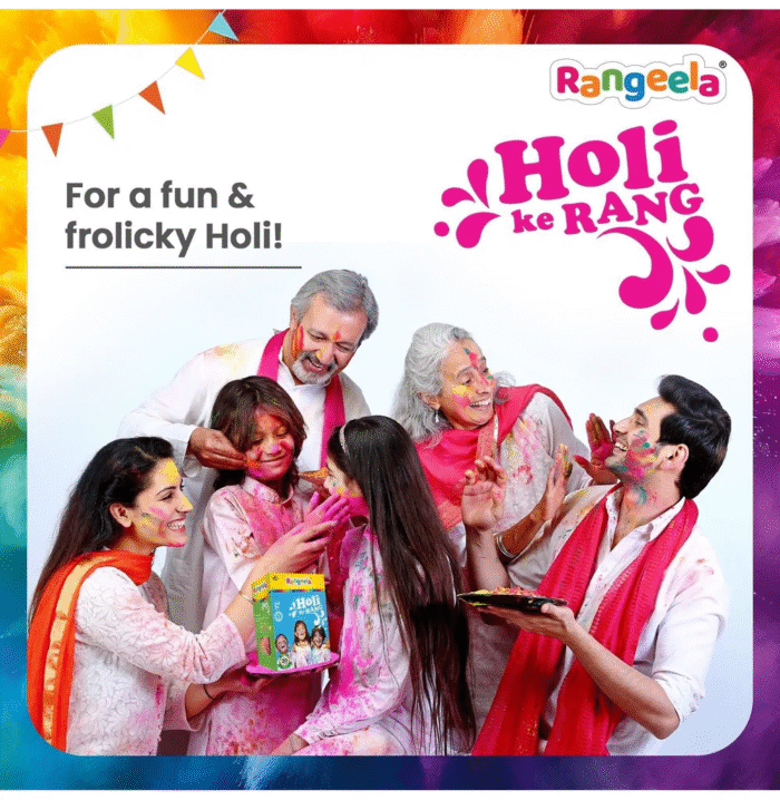Pidilite Rangeela Holi Ke Rang 4 Shades Herbal Gulal