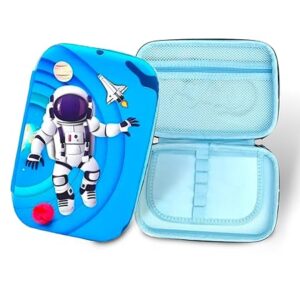 Astronaut Pencil Case for Boys – Space Theme Hardtop Stationery Pouch | Stylish Box for School & College Supplies