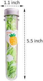 Test Tube Paper Soap: Your On-the-Go Cleaning Companion ( Pack of 1 )
