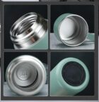 Stainless Steel Vacuum Thermal Flask Set – 500ml Hot & Cold 12-hour Insulation (Pack of 1)