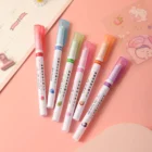 6-in-1 Designer Pattern Roller Linear Color Pen-